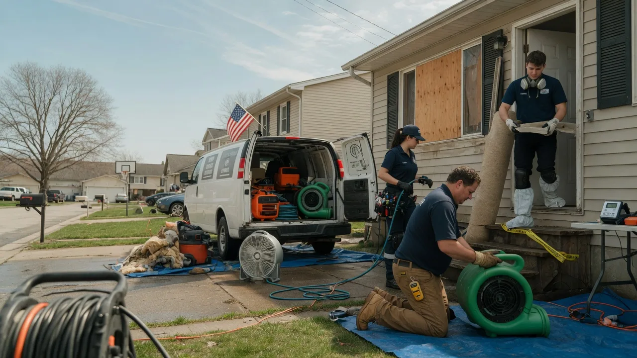 Water Damage Restoration in West Salisbury, PA near me